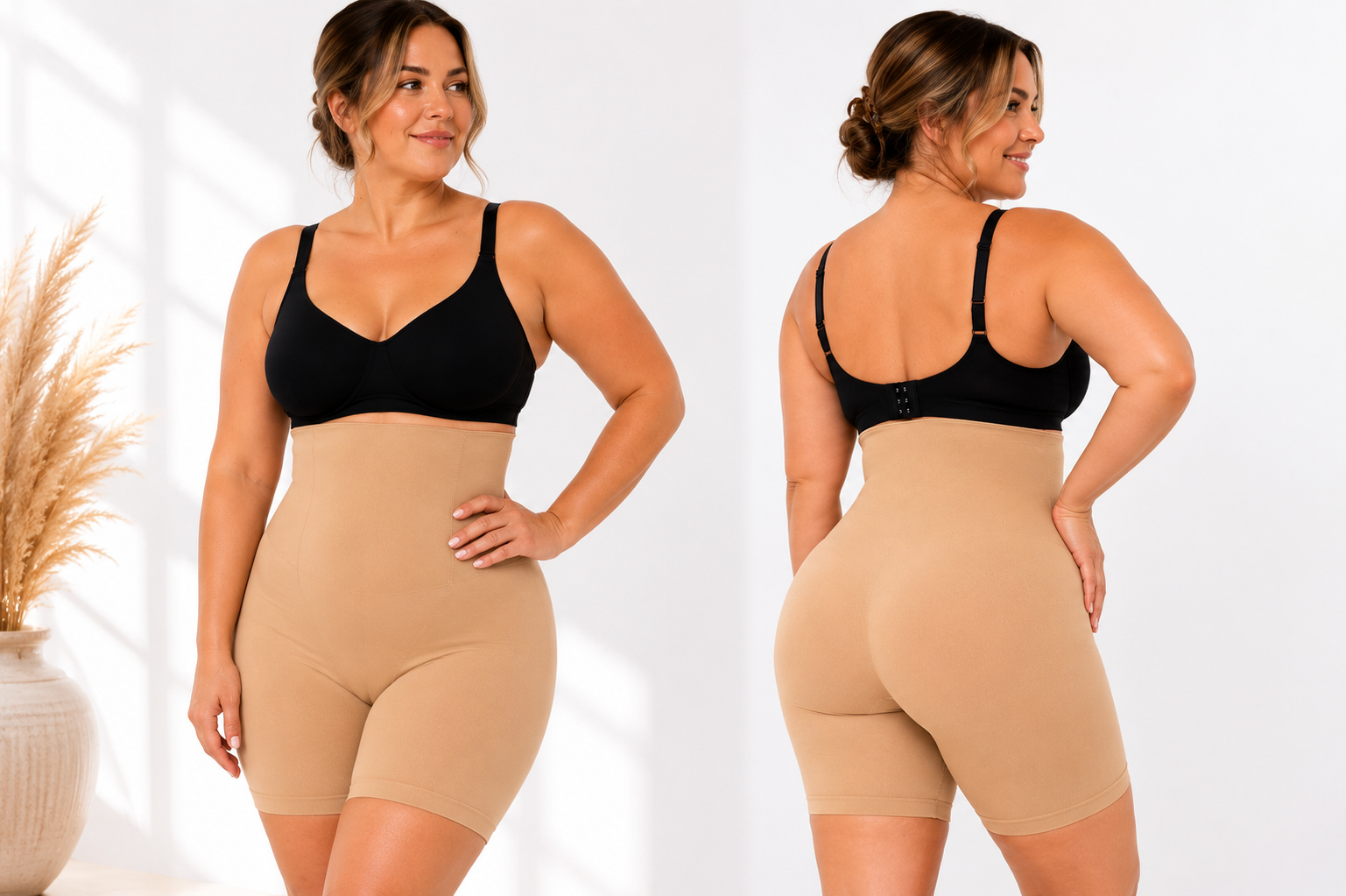 Svelina Sculpt – Högmidjade Formshorts