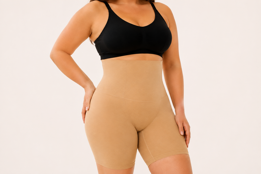 Svelina Sculpt – Högmidjade Formshorts